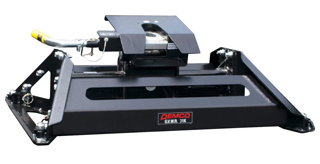 8550057 – DEMCO Fifth Wheel Trailer Hitch, With Head/ Head Support/ Handle Kit Fixed 31000 Pound Weight Carrying Capa...